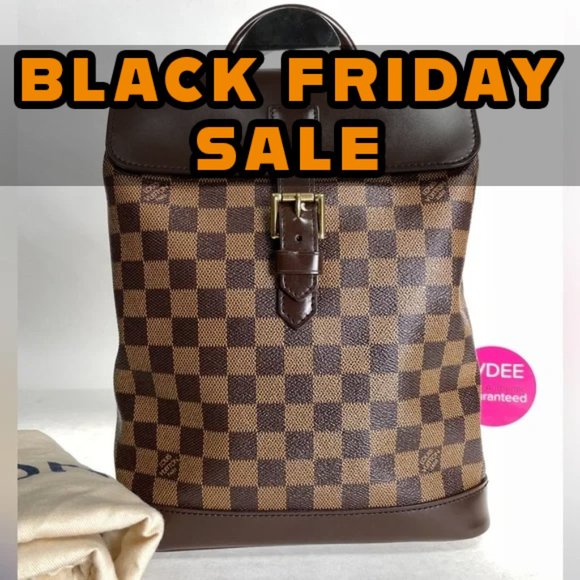 Louis Vuitton Handbags - 🔥 BLACK FRIDAY BLOWOUT! 🔥 LOUIS VUITTON Damier Ebene Soho Backpack